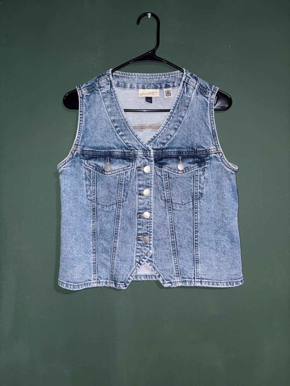 Universal Thread Denim Vest - Picture 2 of 4